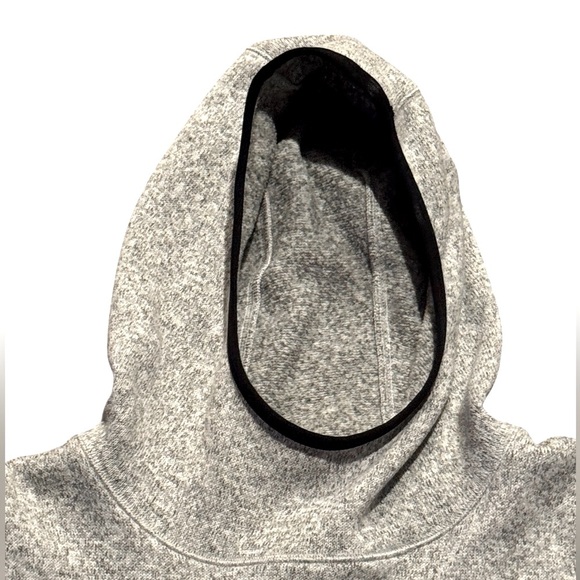 Nike Men's Heather Gray Hoodie Sweater Size Large Zip Chest Pocket - Picture 10 of 12